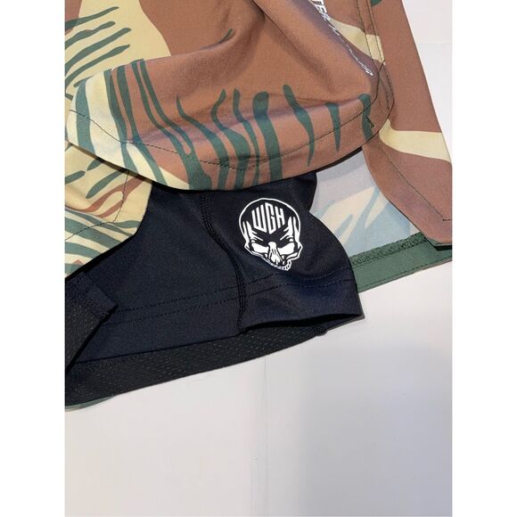 We Go Home Shorts Mens Small Camouflage Workout Gym Lined 3" Inseam‎ Logo - Picture 2 of 9